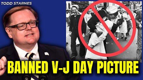 BREAKING: Famous V-J Day photo Banned. Looks "Non consensual"