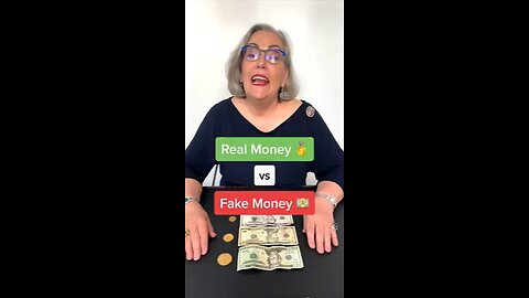 Lynette Zang: real money versus fake money