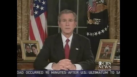 2003 - President Bush announces invasion of Iraq