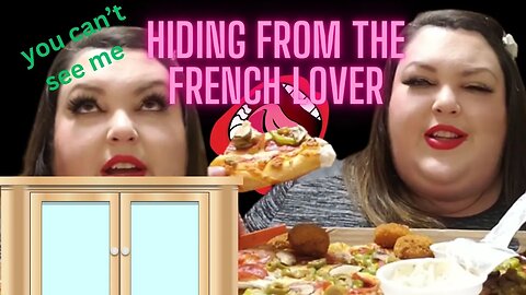 Foodie Beauty Hiding Behind Her French Lover Dresser