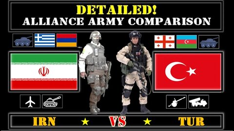 Iran Armenia Greece VS Turkey 🇮🇷 Georgia Azerbaijan Military Power Comparison 2021 🇬🇷,✈ Army 202