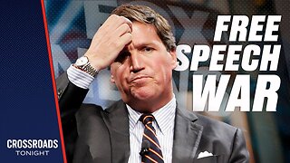 Tucker Carlson Argues for Free Speech Rights as Fox Threatens Lawsuit