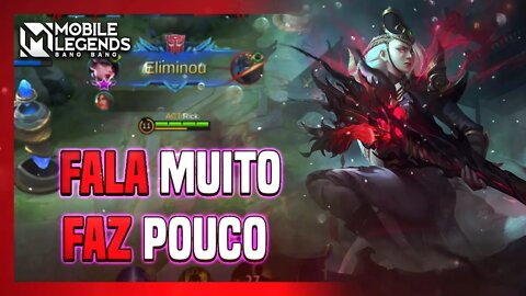 ELA RECLAMOU DO MEU PICK E FICOU BRONZE NO FINAL | Mobile Legend