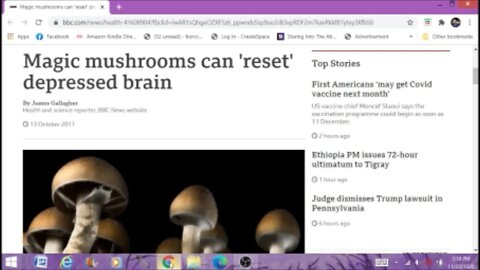 Magic Mushrooms Can Reset Depressed Brain Paranormal News