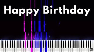 Happy Birthday Jazz Harmonization - Piano Tutorial