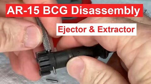 How to Disassemble/Reassemble an AR-15 BCG Ejector & Extractor