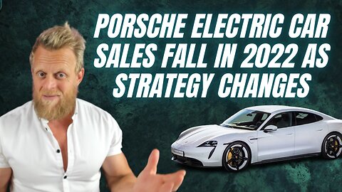 Porsche less focused on EV's; investing in synthetic fuel powered gas cars