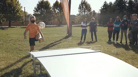 Teqball Football Table - All Football Games Hire - Interactive Soccer Games Rental