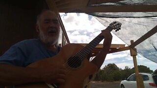 Old Man In The Mountains - Singing one of my songs