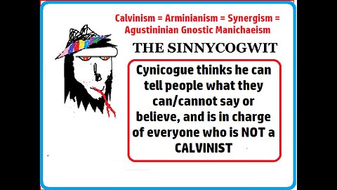 #Synergism / @KevinThompson1611 / #kjv #KJV / #Calvinism /