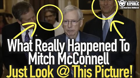 What Really Happened To Mitch McConnell!? Just Look at This Picture!!