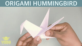 How To Make Origami Hummingbird - Easy And Step By Step Tutorial