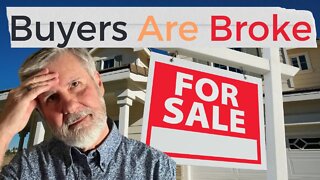 Home Sellers In Panic Buyers Are Broke | Housing Market Update