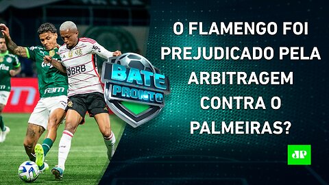 PREJUDICADO? Flamengo RECLAMA MUITO da ARBITRAGEM após EMPATE contra o Palmeiras! | BATE PRONTO