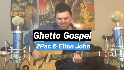 Ghetto Gospel - 2Pac & Elton John (Acoustic Rap COVEr)