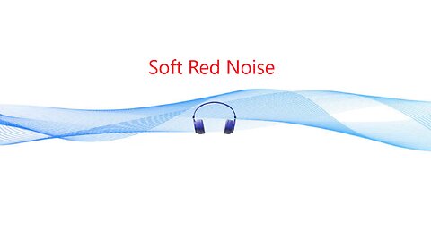Soft red noise, Ambient, Relaxing, Black screen..