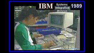 Computer History: IBM Film 1989 Systems Integration Division (automation airports traffic control)