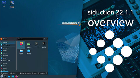 siduction 21.1.1 overview | the community based OS