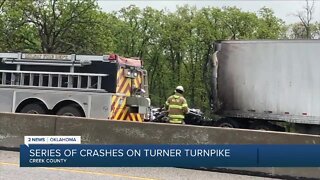 Series of Crashes on Turner Turnpike