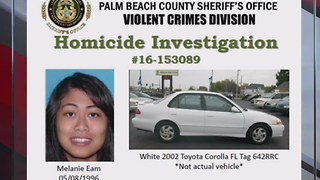 Search for woman known to murder victim