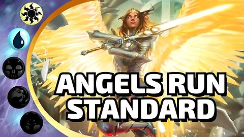 🔵⚪Flashy Angels Crush The Ladder | MTG Arena Standard Deck List Wilds of Eldraine WOE