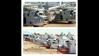 #exploreArizona - What is the airplane boneyard in Arizona? #Tuscon #AircraftBoneyard #4K #goPro