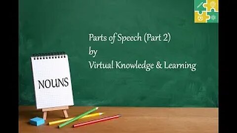 Parts of Speech - Nouns