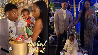 Tracy T & Kashdoll Host Son Kashton's Spectacular 1st B-Day Party! 🎂