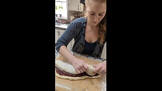 Raspberry Rolls with Lemon Cream Cheese Frosting