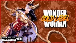 McFarlane Toys DC Multiverse Todd McFarlane's Wonder Woman Gold Label Edition Figure