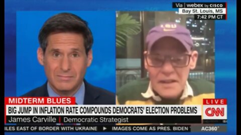 Dem Strategist James Carville: Voters Don’t Care About Jan 6th Probe