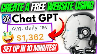 I Used ChatGPT To Create an Affiliate Marketing Website That Makes $187.55 Again & Again FOR FREE!