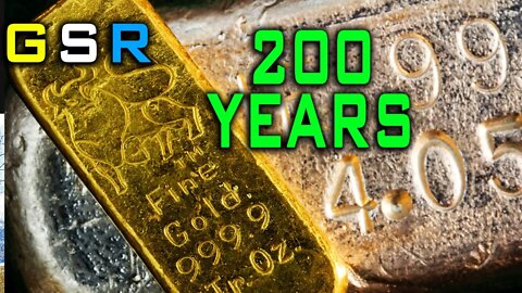 200 Years Of The Gold To Silver Ratio