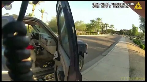 Bodycam video shows Phoenix police reaction to shots fired during traffic stop
