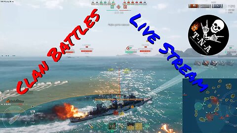 Having Fun in World of Warships Clan Battles! 07/08/2023