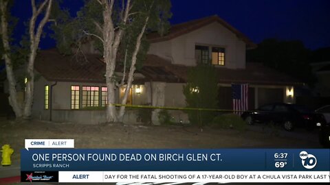 Man, 87, found dead in swimming pool at Scripps Ranch home