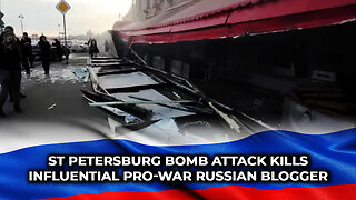 St Petersburg bomb attack kills influential pro-war Russian blogger