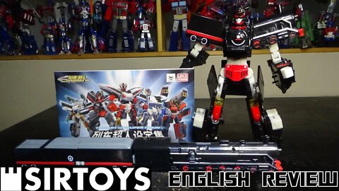 Video Review for the LDCX Train Bots Voyager FD Steam Engine