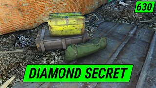 SECRET Diamond City Stash | Fallout 4 Unmarked | Ep. 630