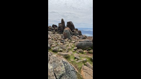 The pinnacle Mt Wellington