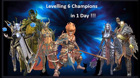 2 years of Collected Resources Unleashed: Power - Levelling Champions at the start of the Game!