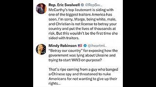 hypocrite democrat Eric Swalwell's lies CRUMBLEs as democrat's defund d police Videos BLINDSIDES Him