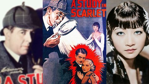 A STUDY IN SCARLET (1933) Reginald Owen, Anna May Wong & June Clyde | Mystery, Thriller | COLORIZED
