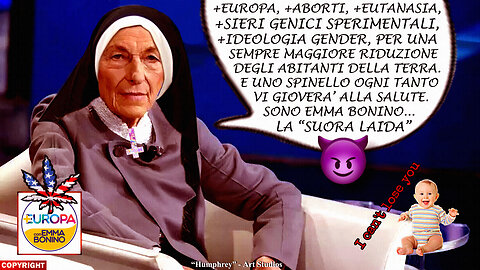 #EMMA BONINO - “SI SPENDE A FAVORE DEL VOTO ALLE EUROPEE - UN VOTO A FAVORE DEL PROPRIO... PORCO 👿👿👿 - E, CON QUESTO, CI FORNISCE IL MOTIVO MIGLIORE PER STARCENE A CASA!!”😂😂😂