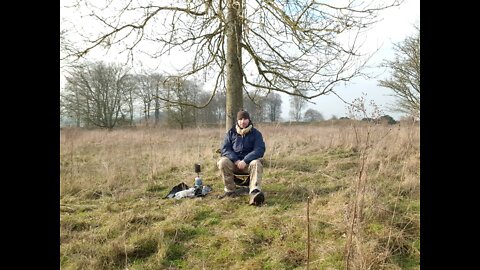 Vlog at an iron age fort. Going to do an audio test for the Rode wirless Go