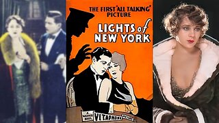 LIGHTS OF NEW YORK (1928) Helene Costello, Cullen Landis & Mary Carr | Crime, Drama | COLORIZED