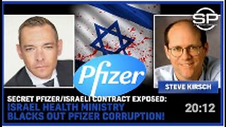 Secret Pfizer/Israeli Contract EXPOSED: Israel Health Ministry BLACKS OUT Pfizer CORRUPTION!