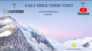 6/30/2023 BIBLE VERSE VIDEO