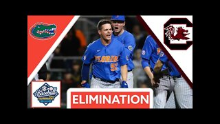 #10 South Carolina vs #7 Florida (CRAZY!) | SEC Tourney Elimination Game | 2022 College Baseball