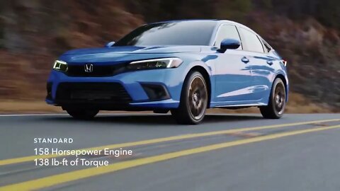 Honda Civic Hatchback 2022 | Debuts in the USA.